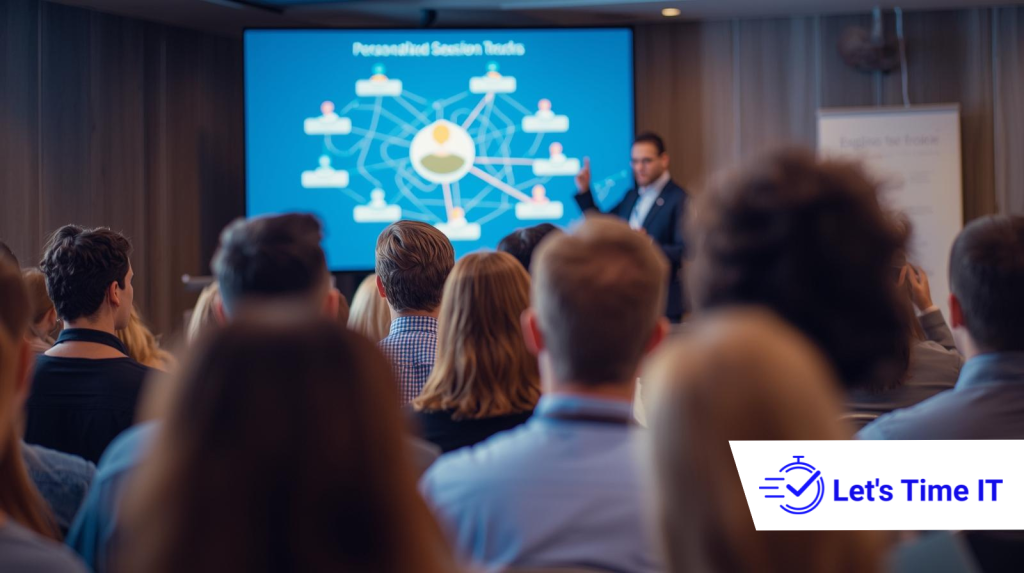 Personalized session tracks improving engagement and attendee experience at modern conferences